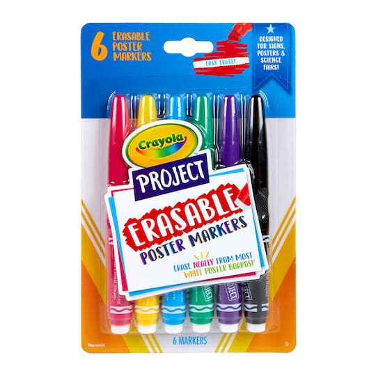 Crayola&#xAE; Project Erasable Poster Markers
